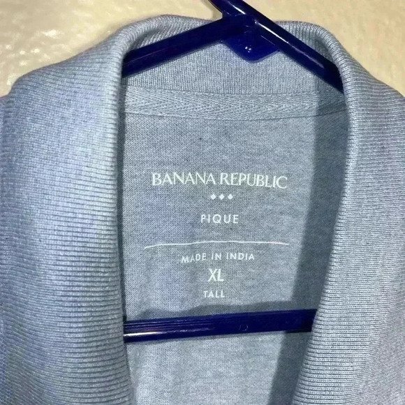 Banana Republic Polo Size XL‎ Tall Light Blue - Picture 3 of 3